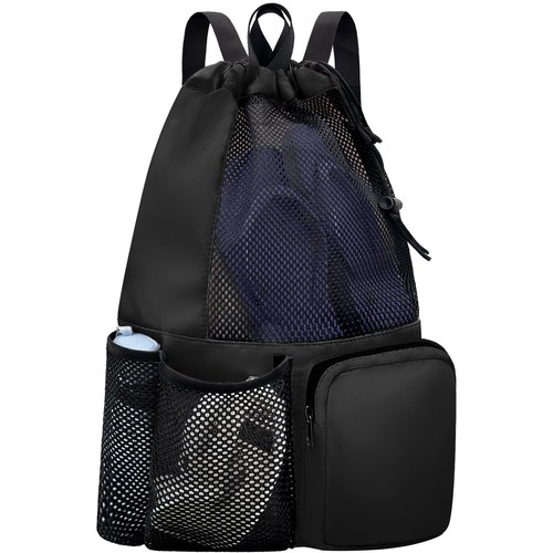 Swim bag mesh - swim, drawstring