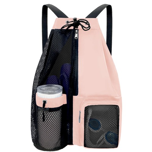 Drawstring mesh beach - mesh,