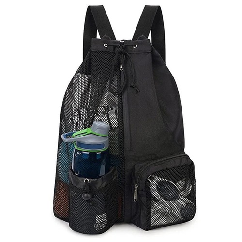 Mesh swim bag drawstring - swim,